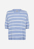 SC-DOLLIE STRIPE 794 Trui Lichtblauw