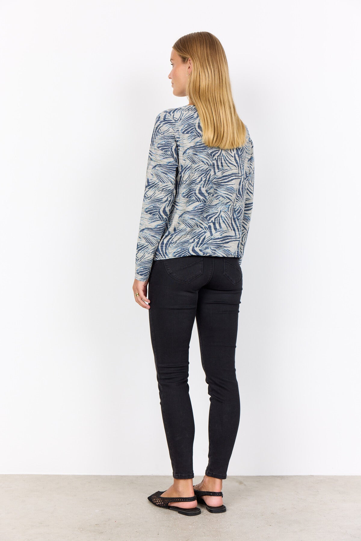 SC-GALINA 63 Blouse Donkerblauw