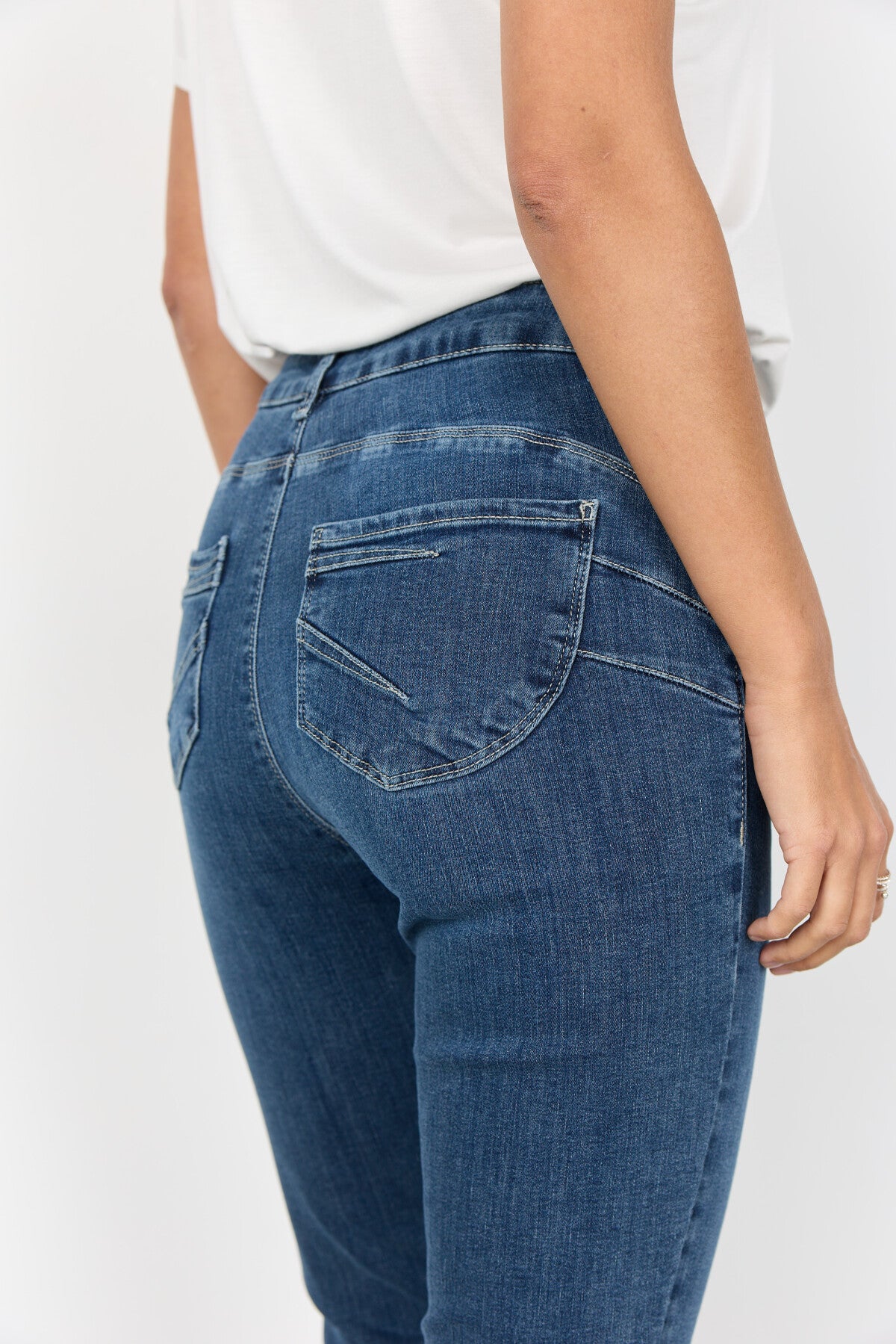 SC-KIMBERLY PATRIZIA 10-B Jeans Donkerblauw