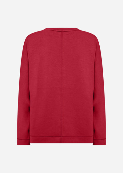 SC-BANU 262 Blouse Donkerrood