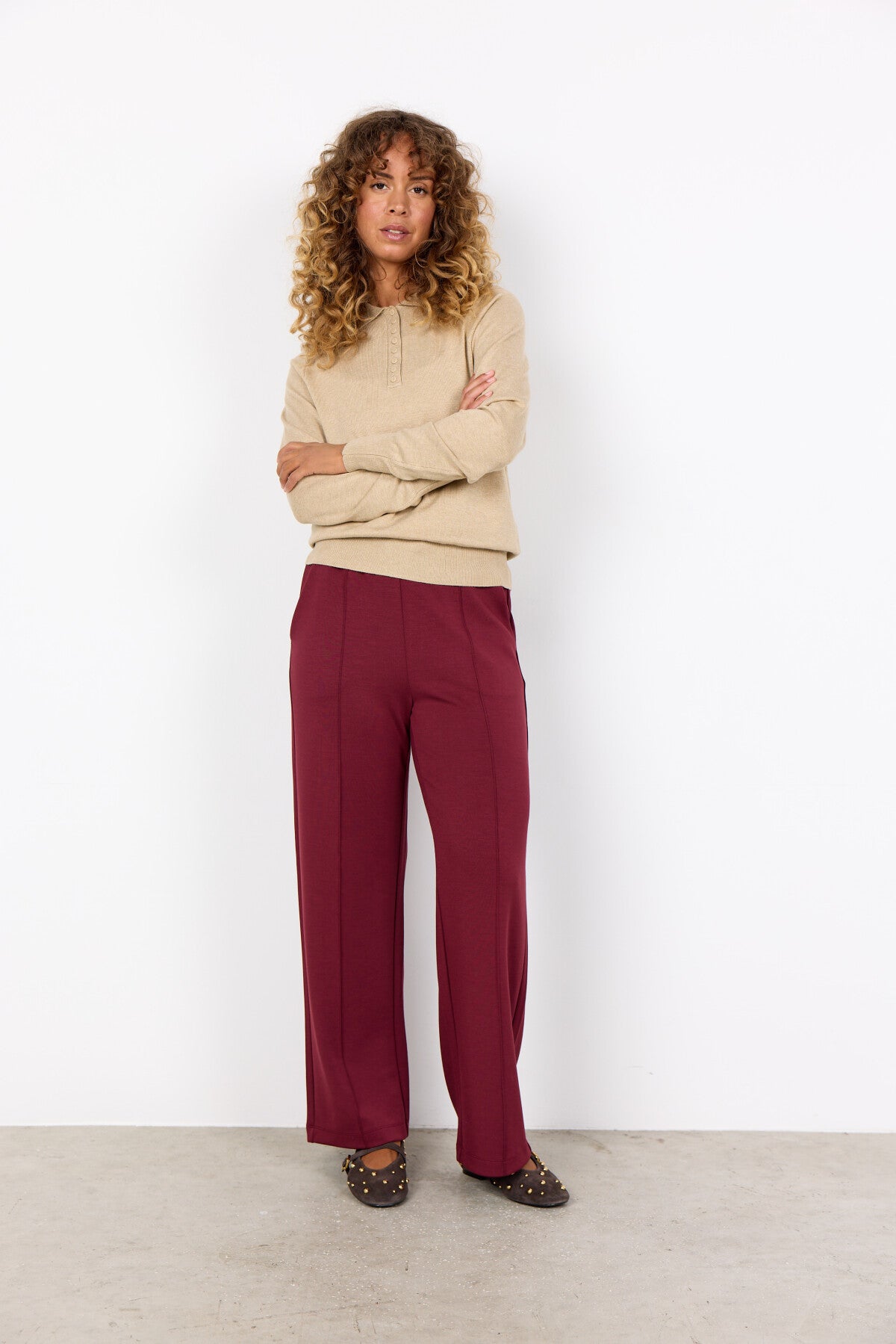 SC-DOLLIE 799 Trui Zand