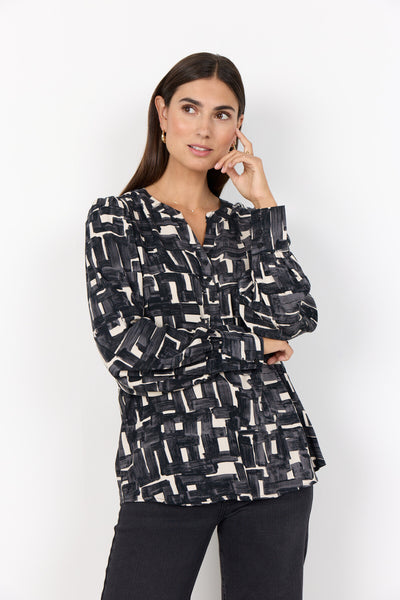 SC-VEBINA 1 Blouse Zwart