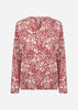 SC-FELICITY AOP 532 Blouse Robijnrood