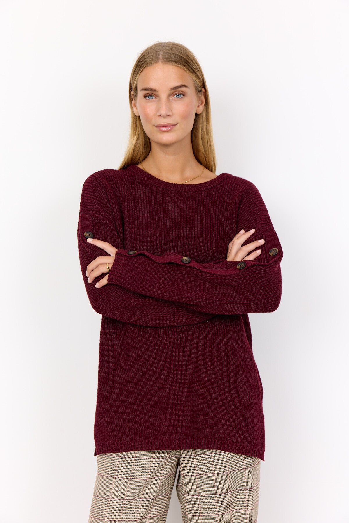 SC-JULIA 12 Trui Bordeaux