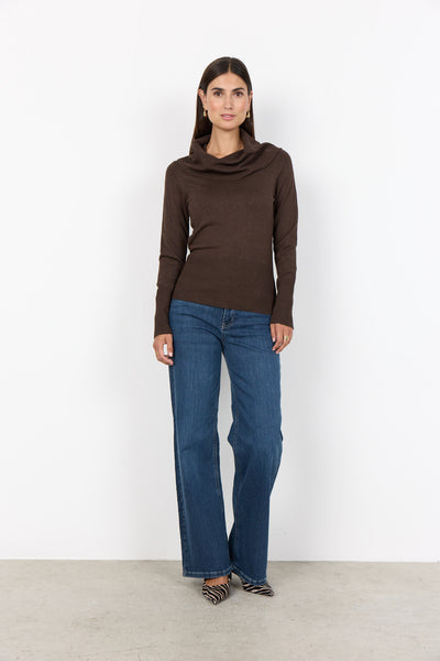 SC-DOLLIE 305 Trui Donkerbruin