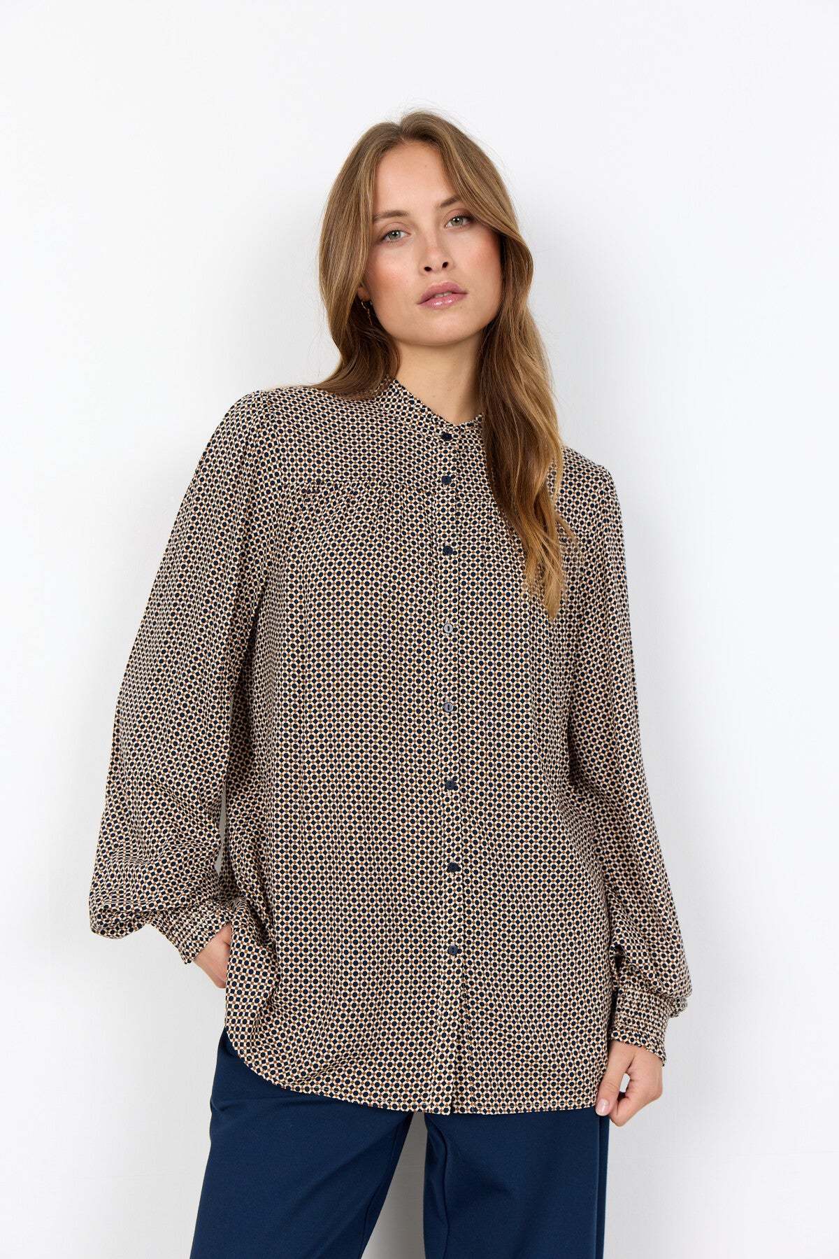 SC-ANITA 2 Shirt Donkerblauw