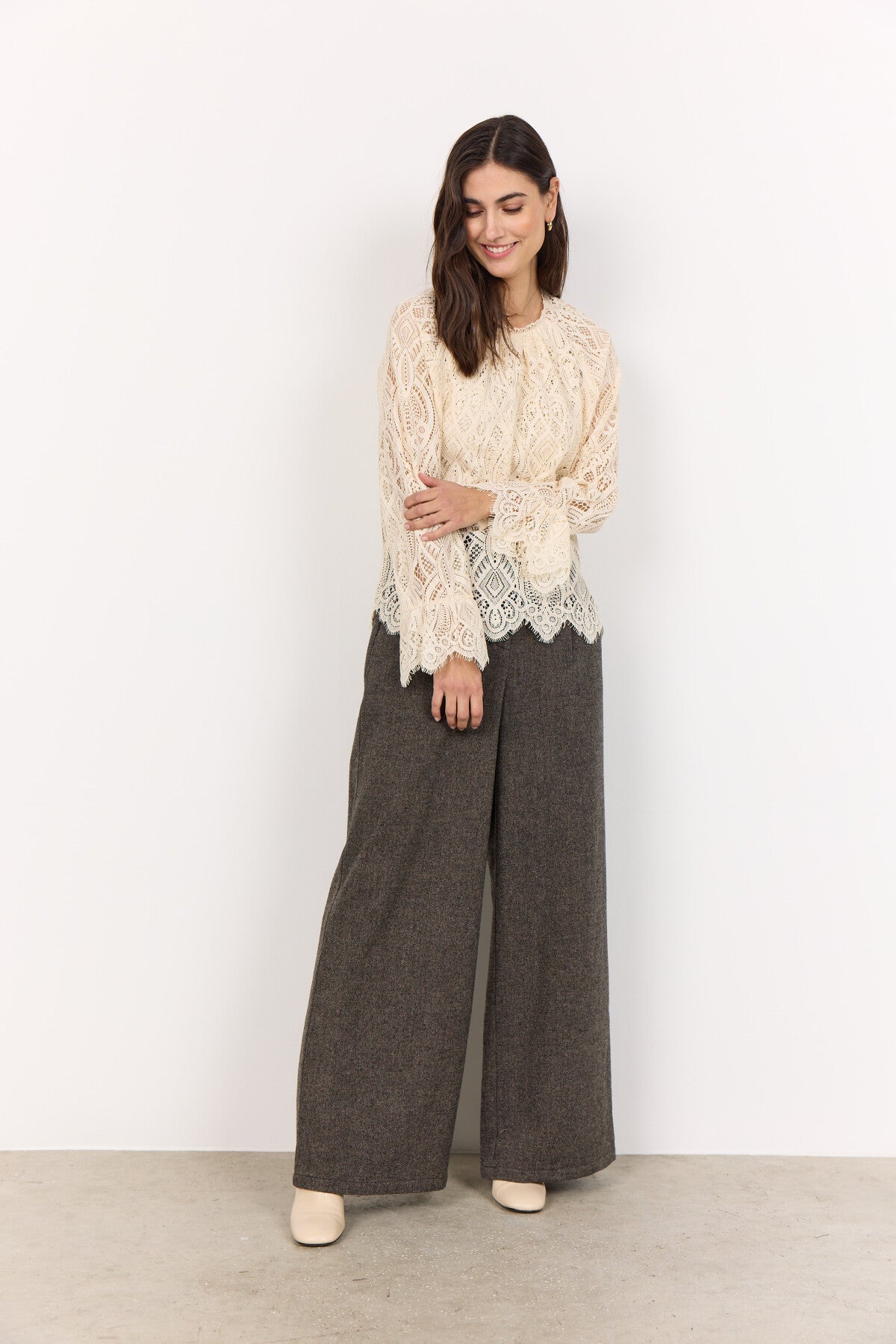 SC-VAHIDA 1 Blouse Crème