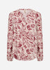 SC-BAYAN 2 Blouse Robijnrood