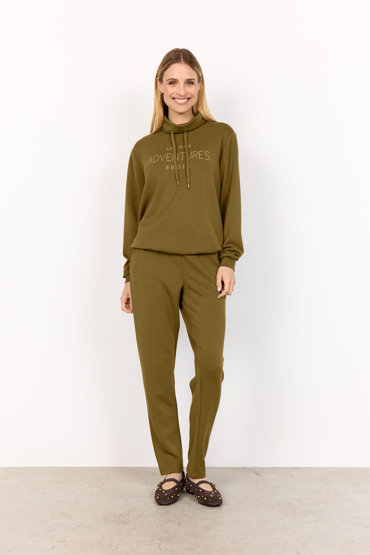 SC-BANU 248 Sweatshirt Olijf