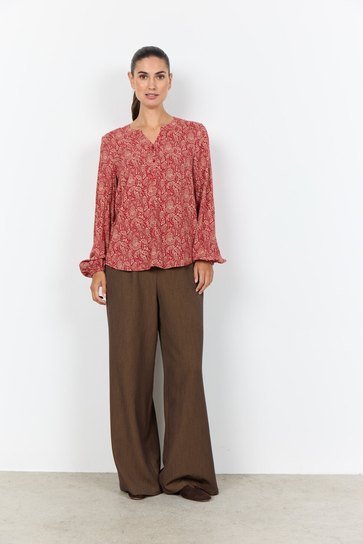 SC-ASTER 1 Blouse Rood