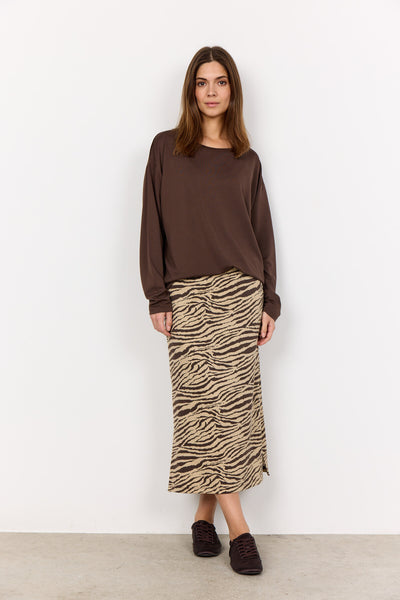 SC-FELUCCA 2 Blouse Donkerbruin