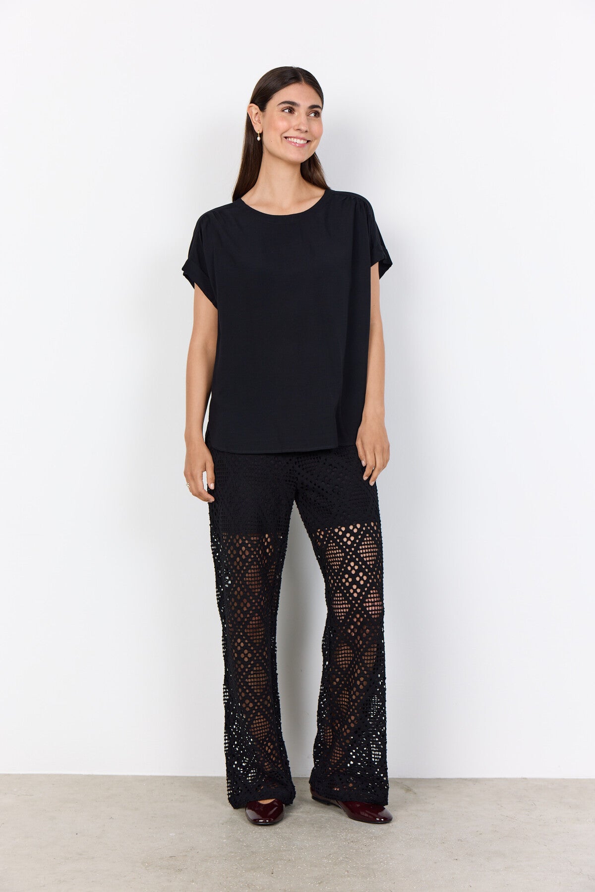 SC-RADIA 214 Blouse Zwart
