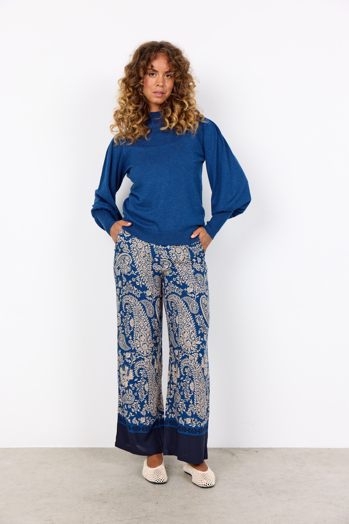 SC-DOLLIE 666 Trui Donkerblauw