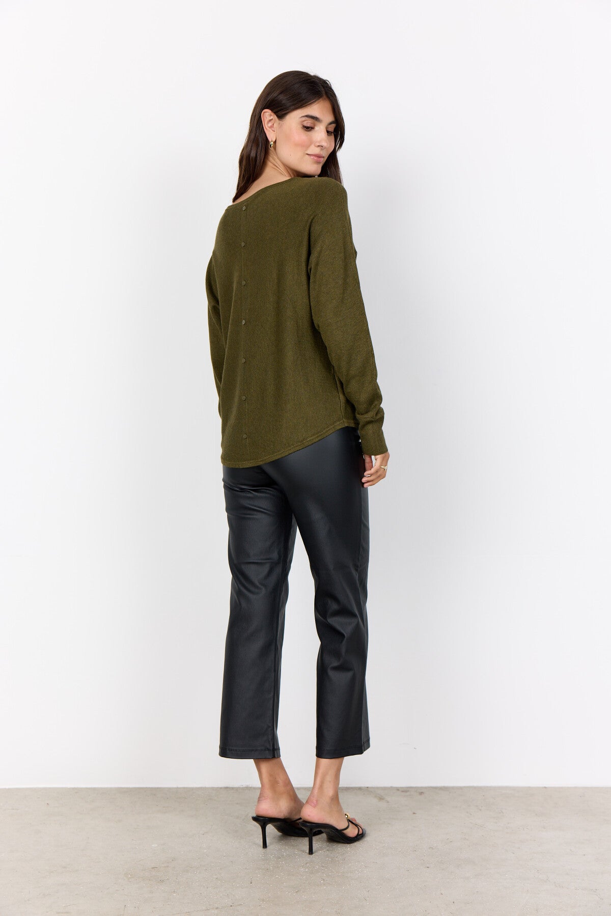 SC-DOLLIE 620 Trui Donkergroen