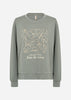 SC-BANU 287 Sweatshirt Stoffig groen
