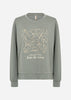 SC-BANU 287 Sweatshirt Stoffig groen
