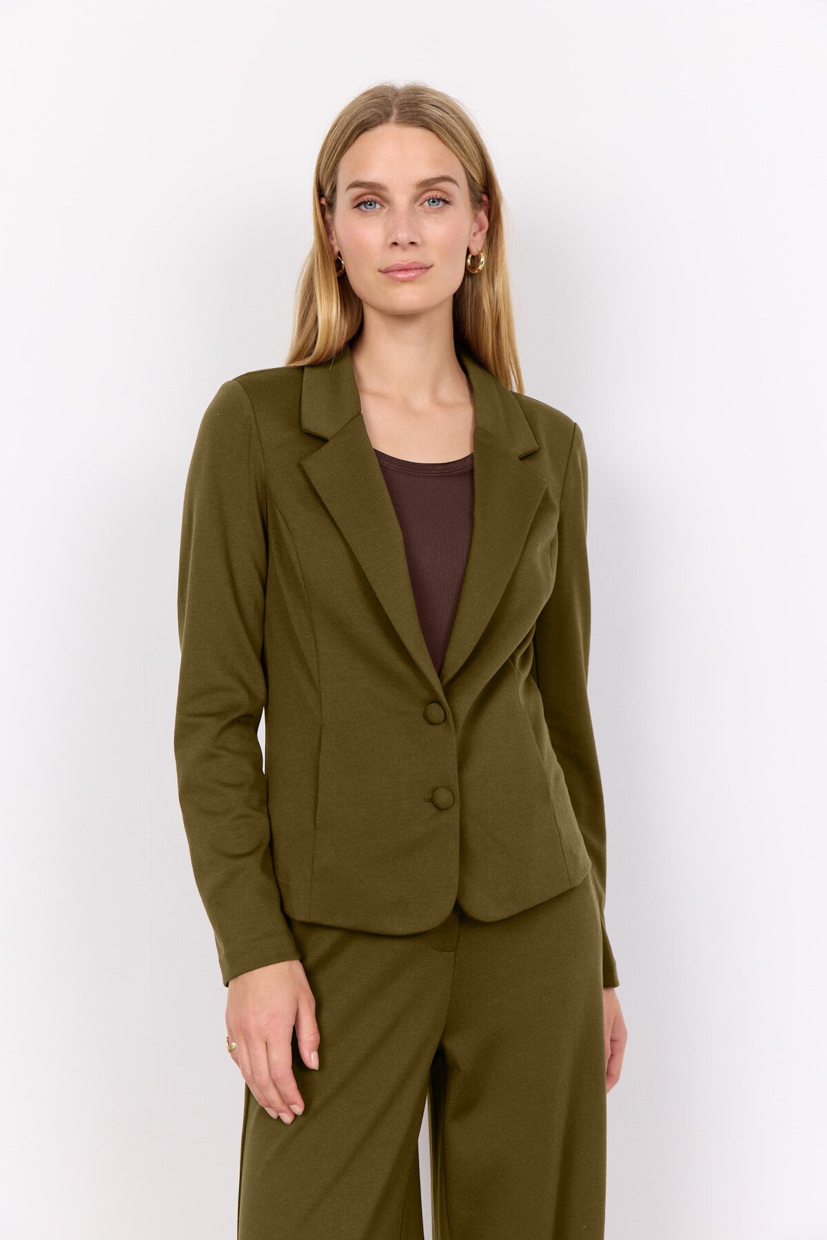 SC-DANIELA 1 Blazer Donkergroen