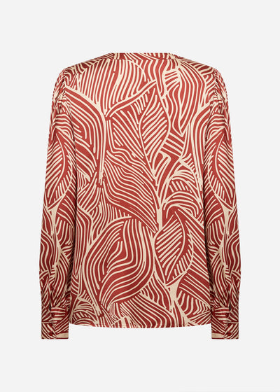 SC-SIGNORA 2 Blouse Roestrode
