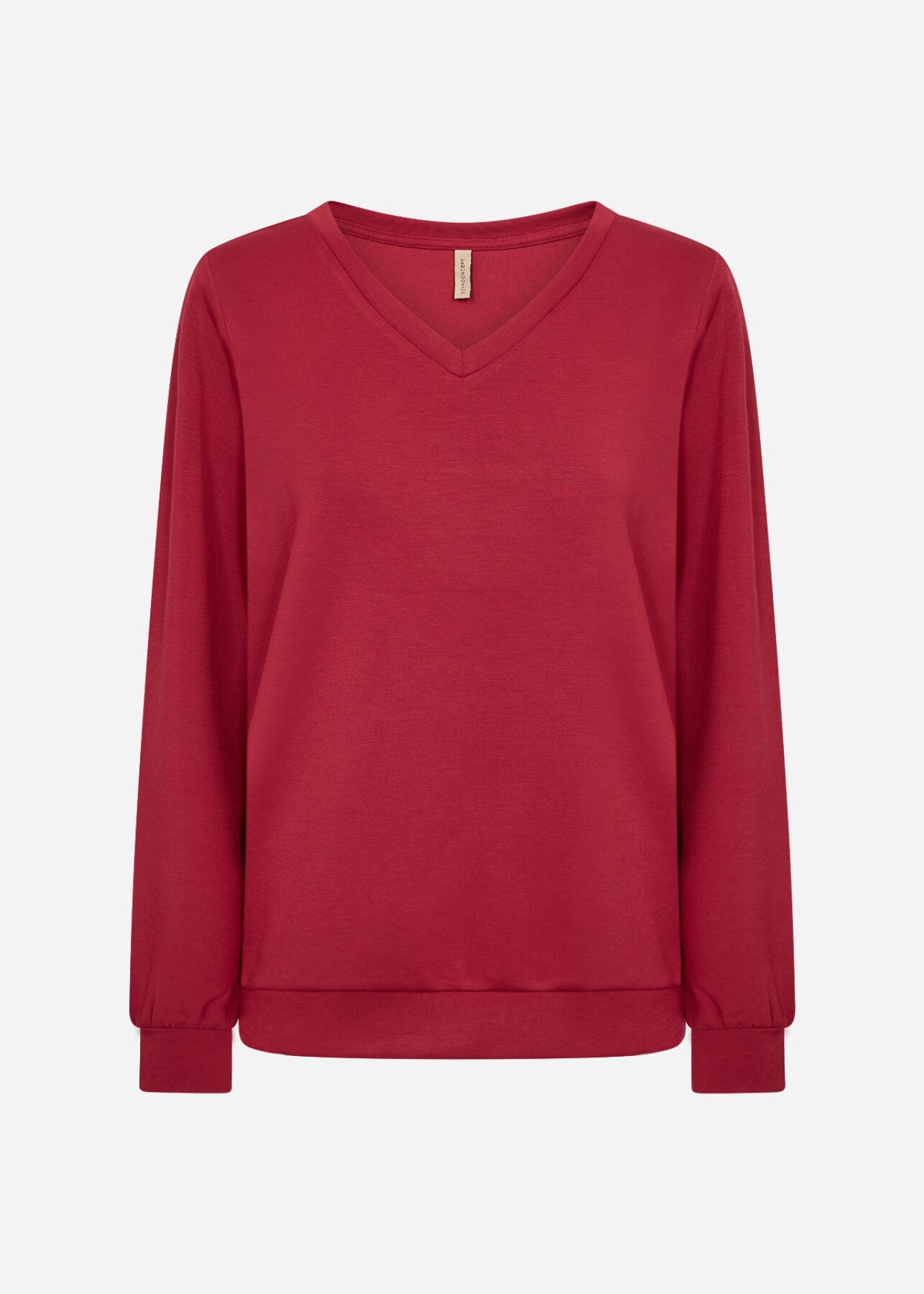 SC-BANU 194 Blouse Donkerrood