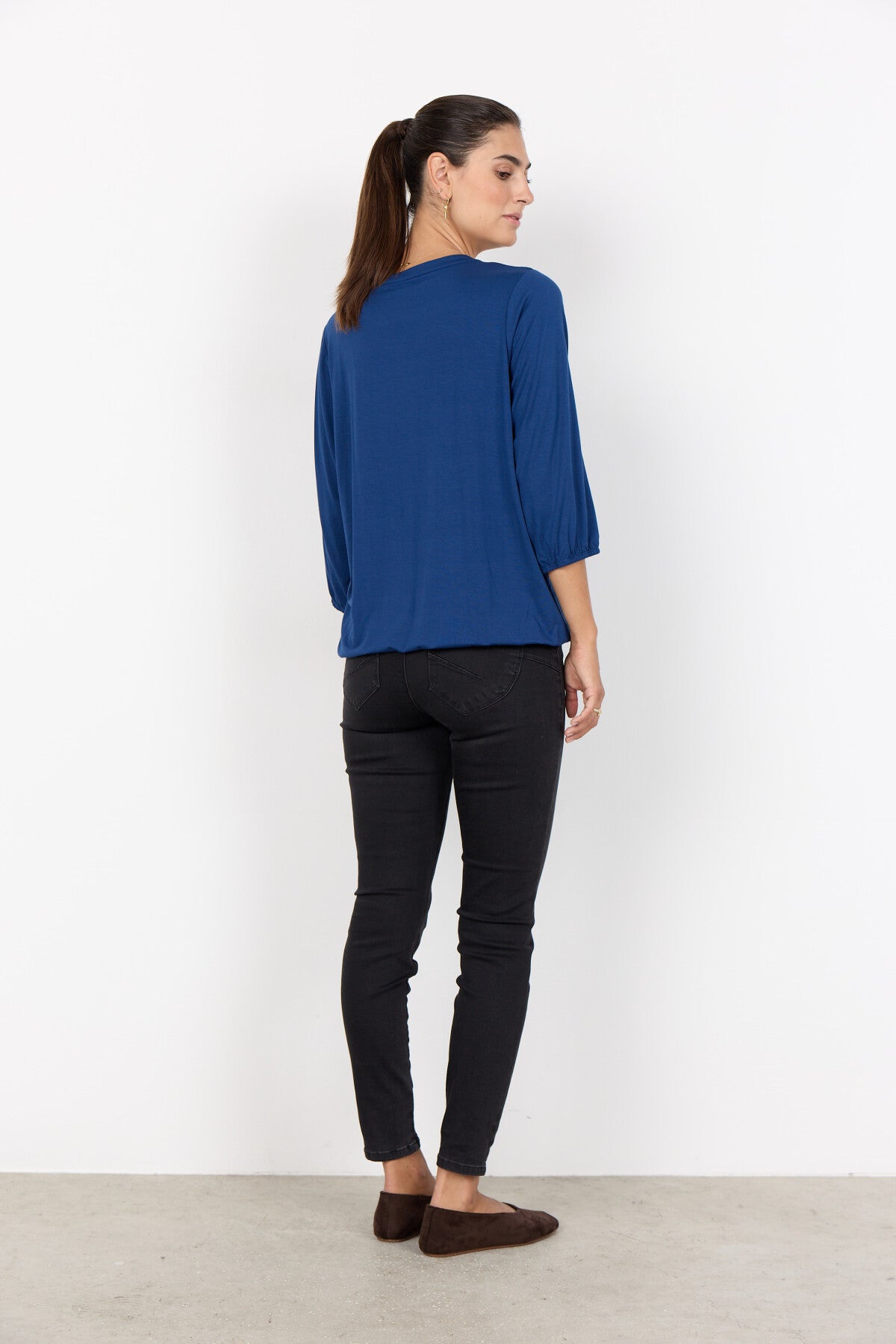 SC-MARICA 338 Blouse Donkerblauw