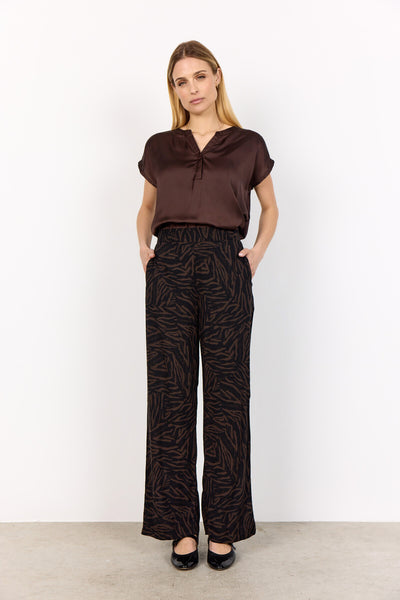 SC-SADE 4-B Broek Donkerbruin