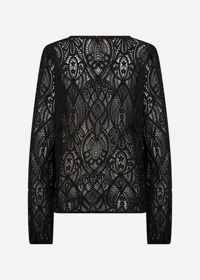 SC-VAHIDA 2 Blouse Zwart