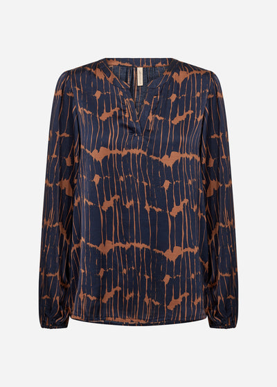 SC-ARLETTE 1 Blouse Donkerblauw