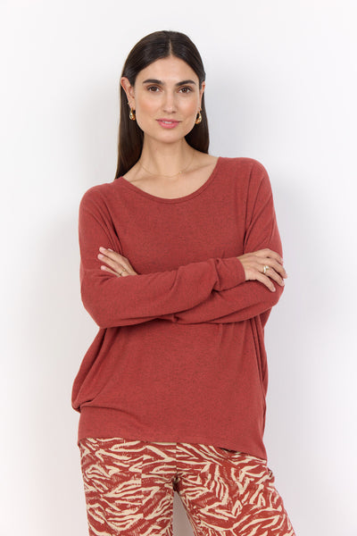 SC-BIARA 1 Blouse Roestrode