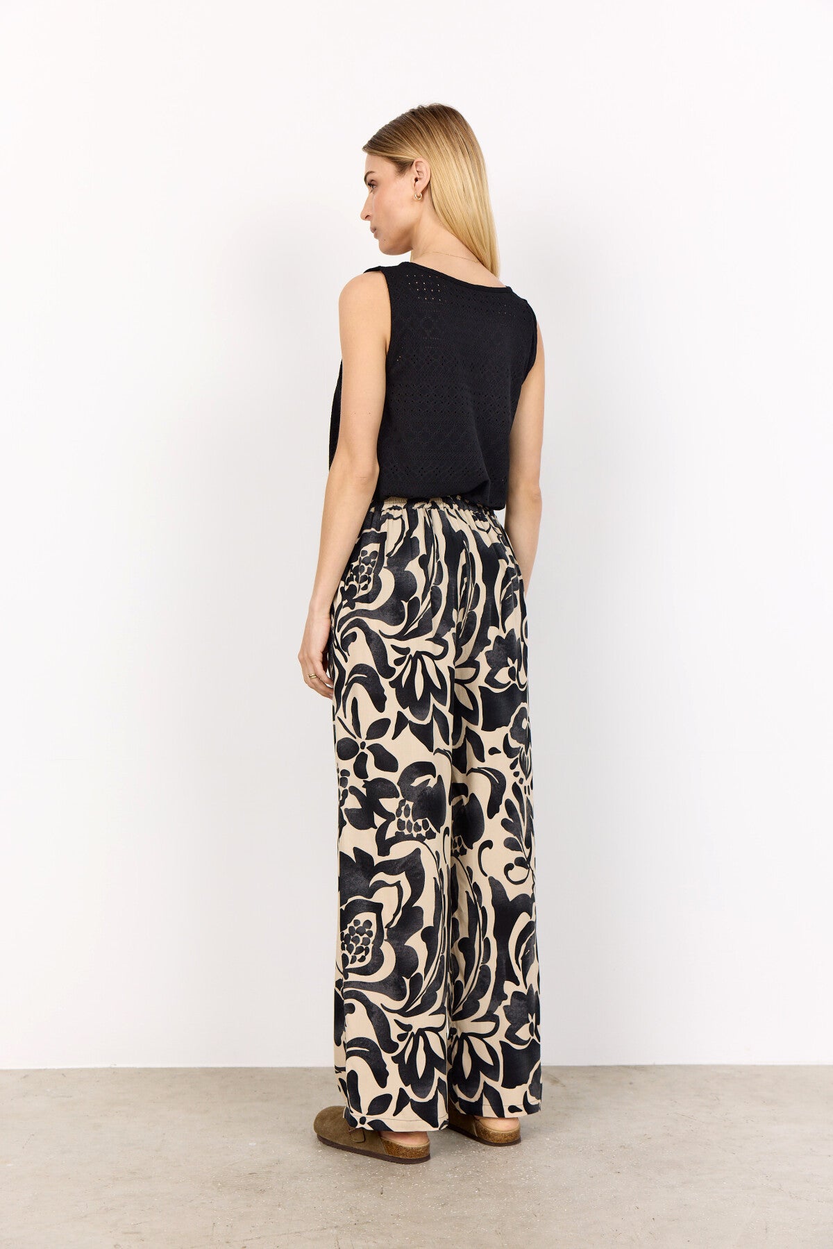 SC-SATINE 1 Top Zwart