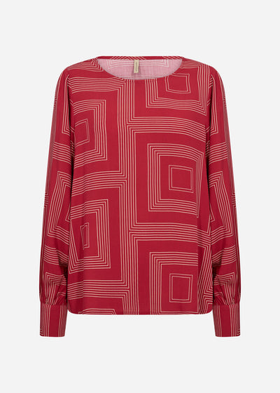 SC-ANNABEL 1 Blouse Rood