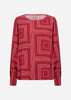 SC-ANNABEL 1 Blouse Rood
