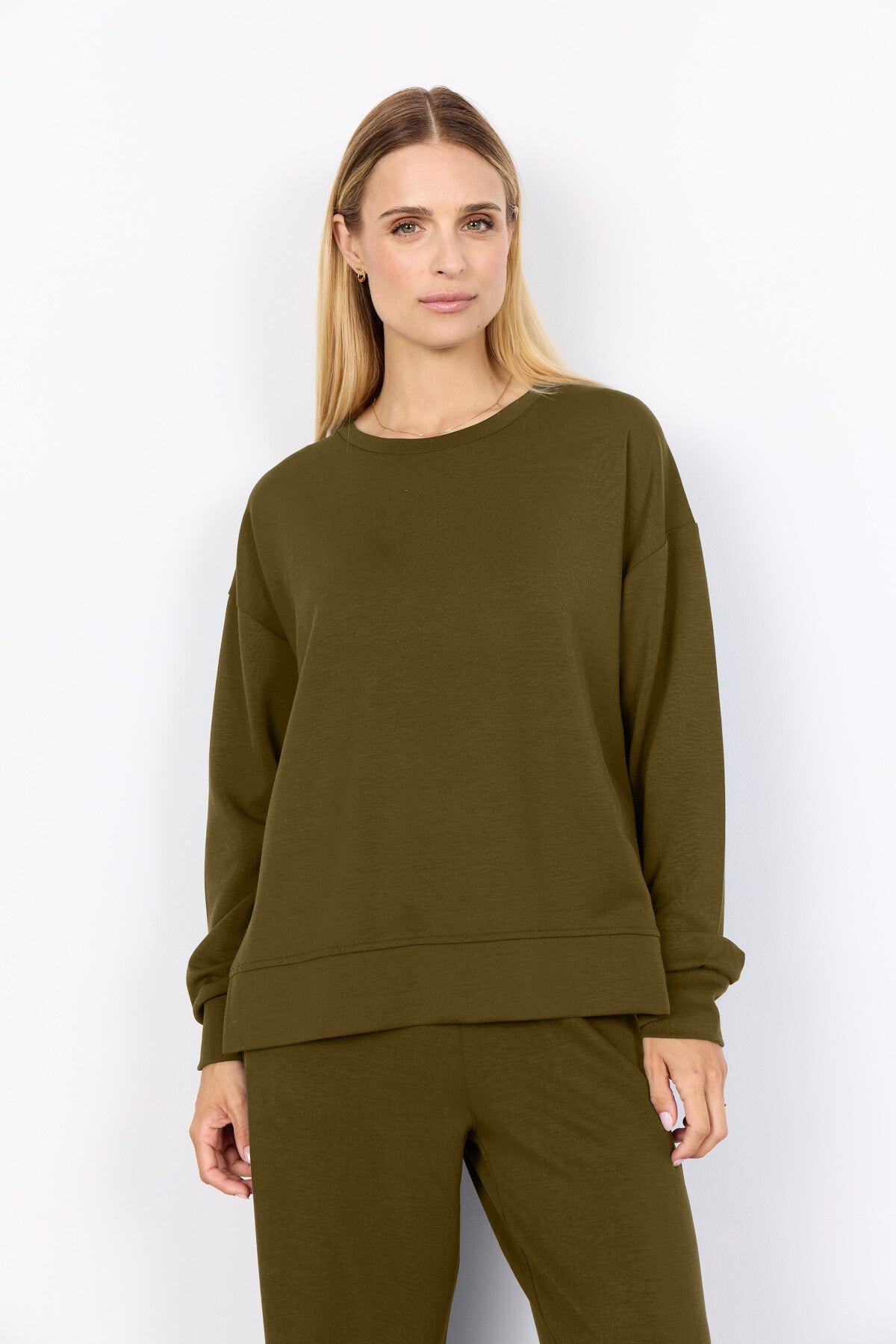 SC-BANU 164 Sweatshirt Donkergroen