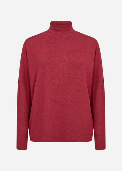 SC-BIARA 126 Blouse Rood