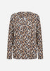 SC-FELICITY AOP 527 Blouse Donkerblauw
