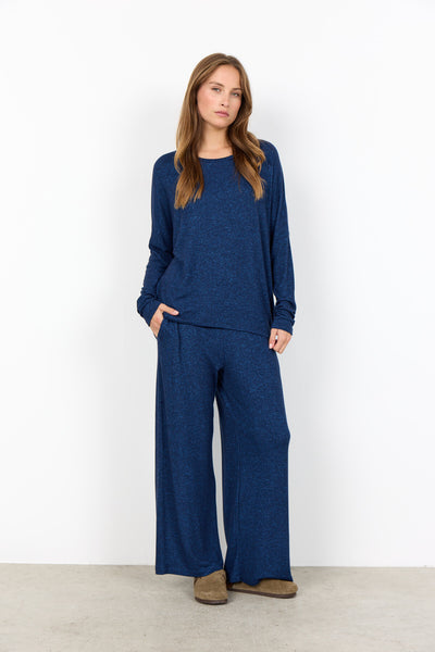 SC-BIARA 1 Blouse Donkerblauw