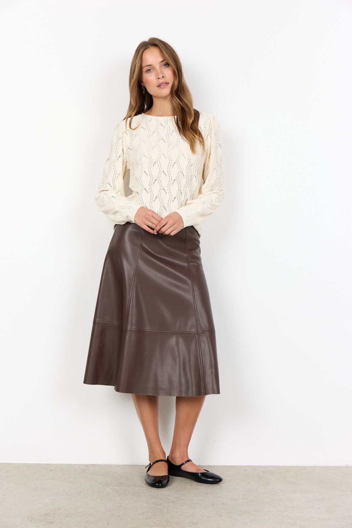 SC-ATHARI 1 Blouse Crème