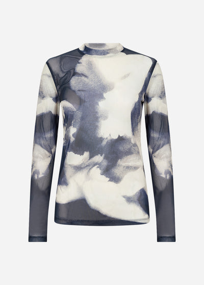SC-ALDA AOP 57 T-shirt Donkerblauw