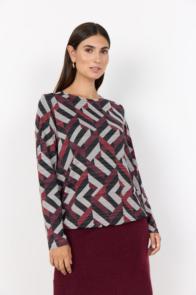 SC-GALINA 64 Blouse Rood
