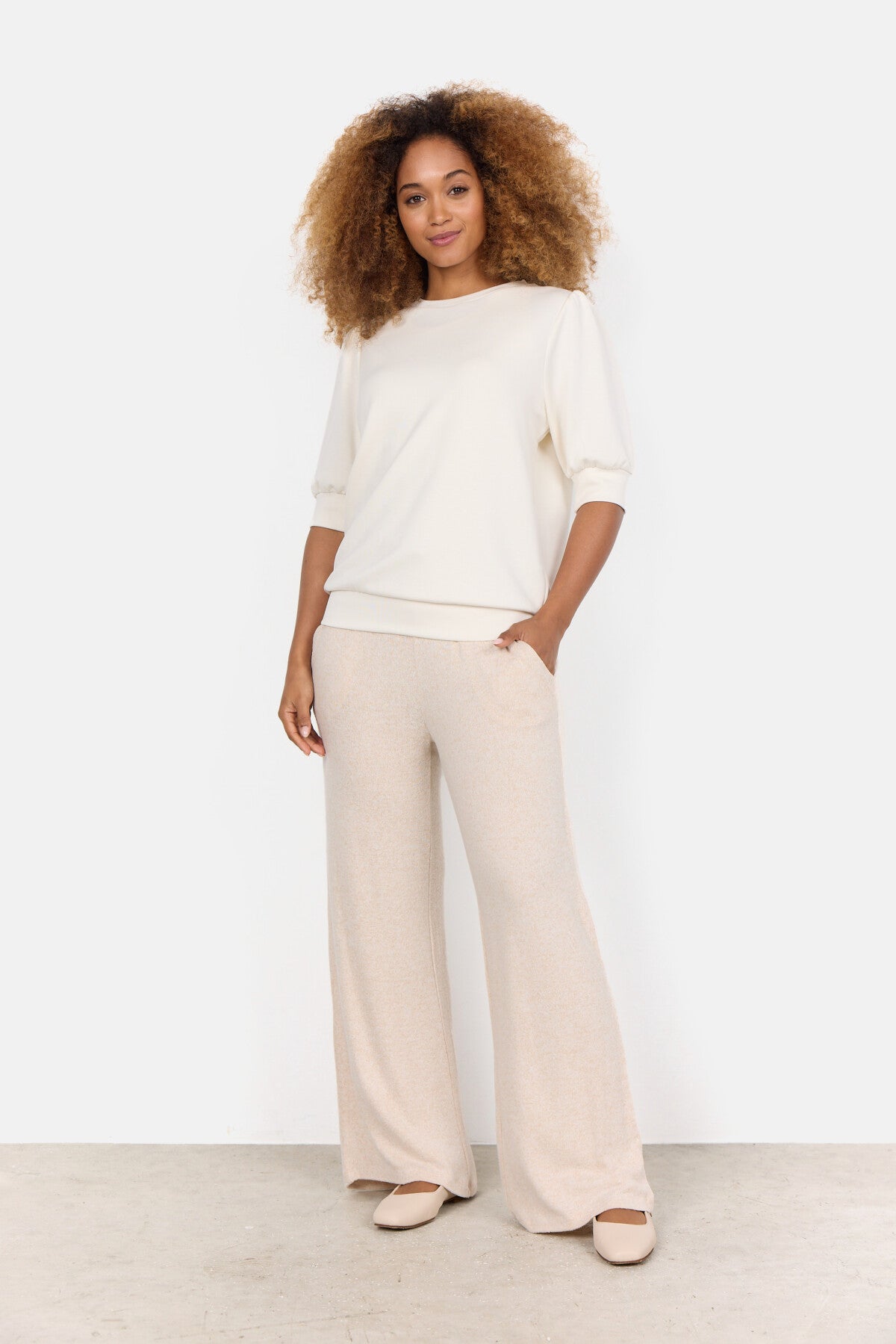 SC-BANU 83 T-shirt Crème