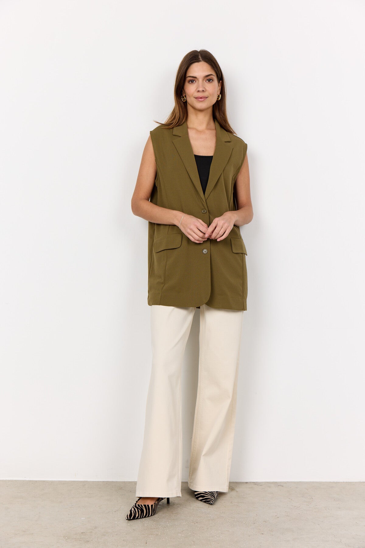 SC-SIHAM 87 Gilet Olijf