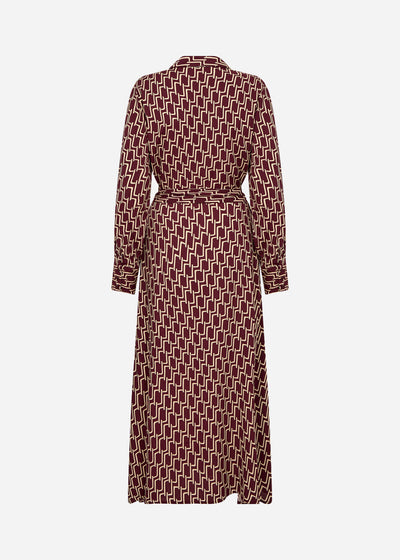SC-VARLA 3 Jurk Bordeaux