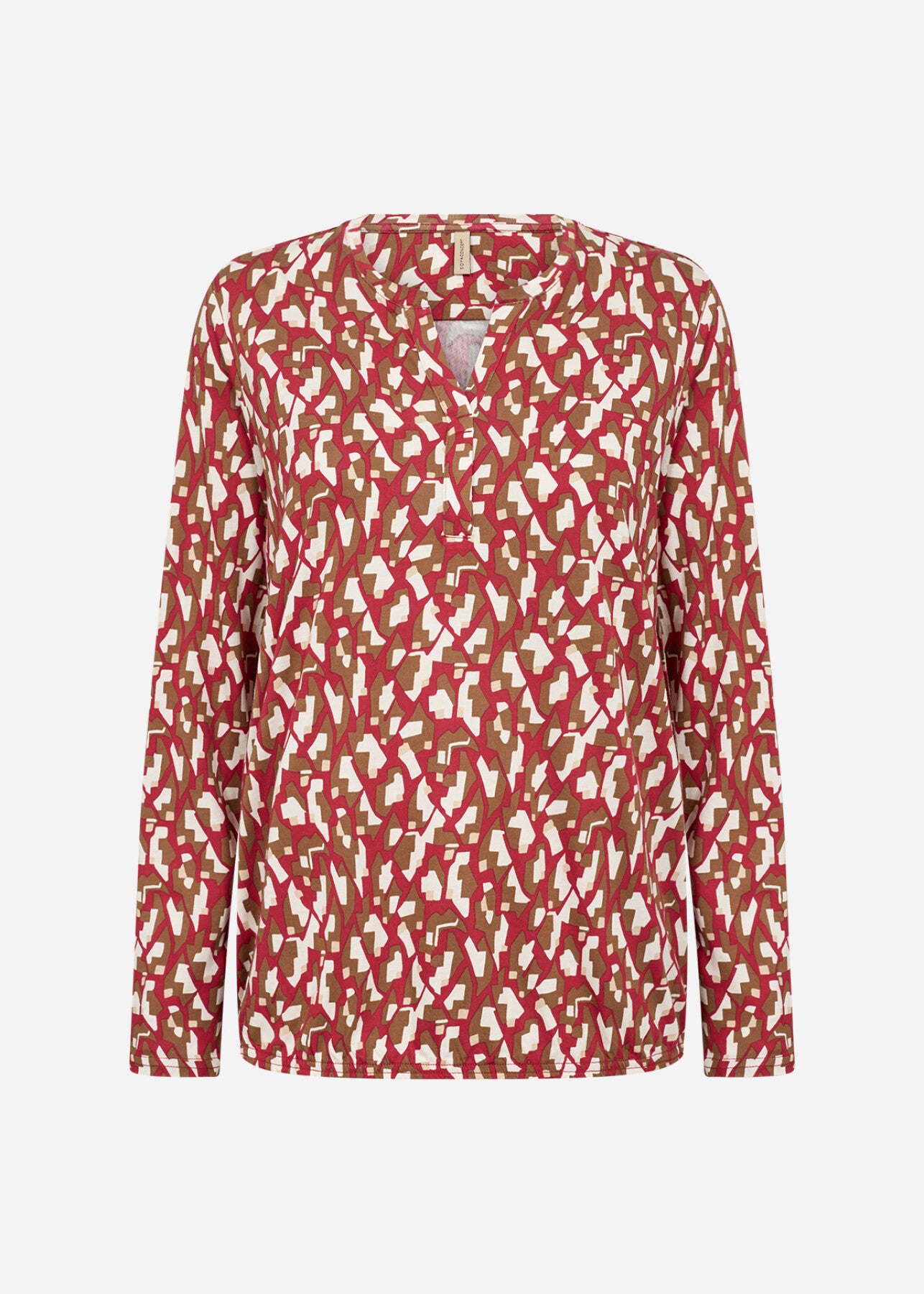 SC-FELICITY AOP 527 Blouse Rood