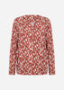 SC-FELICITY AOP 527 Blouse Rood
