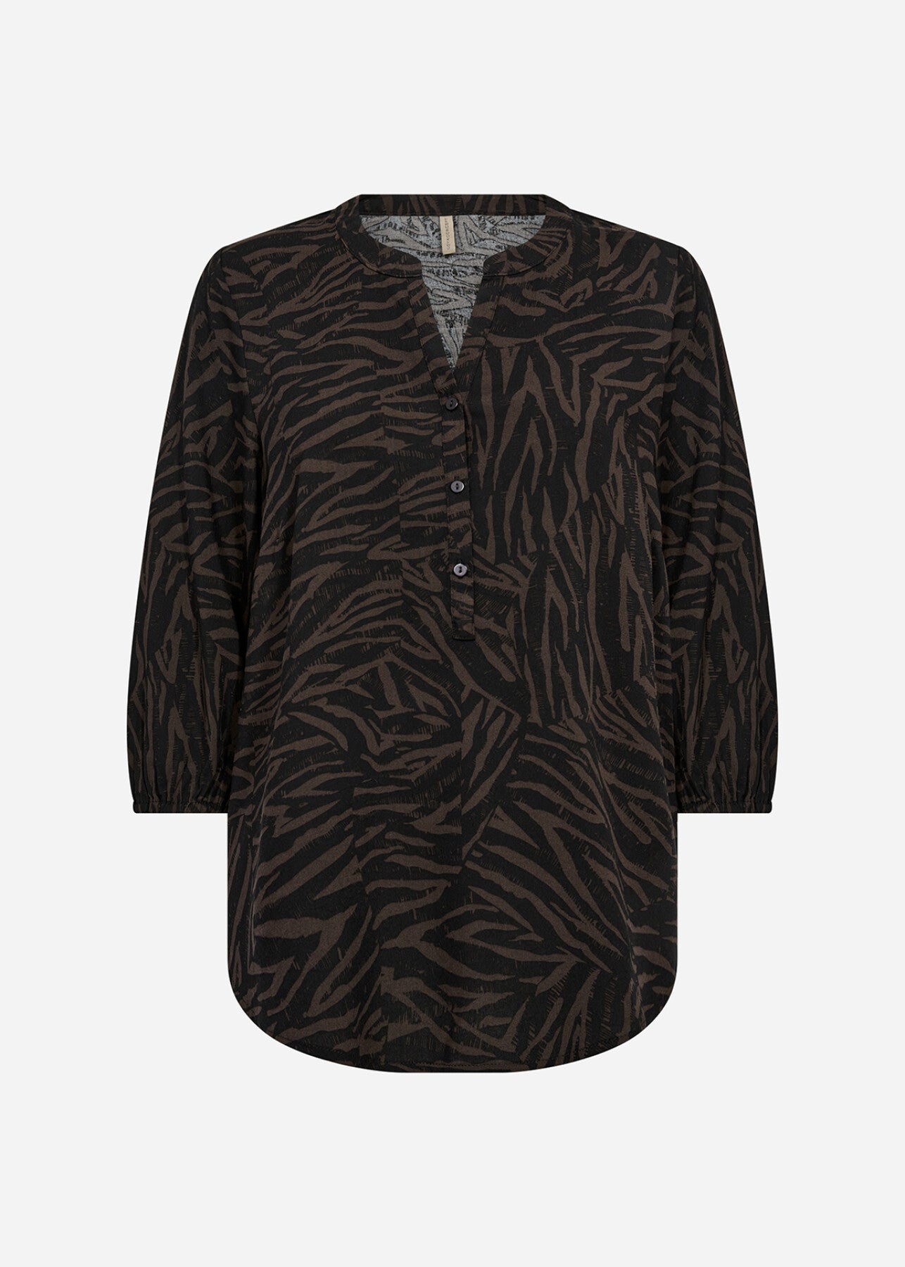 SC-SADE 2 Blouse Donkerbruin