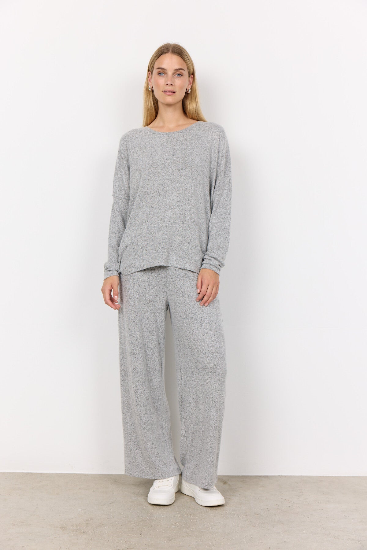 SC-BIARA 1 Blouse Lichtgrijs