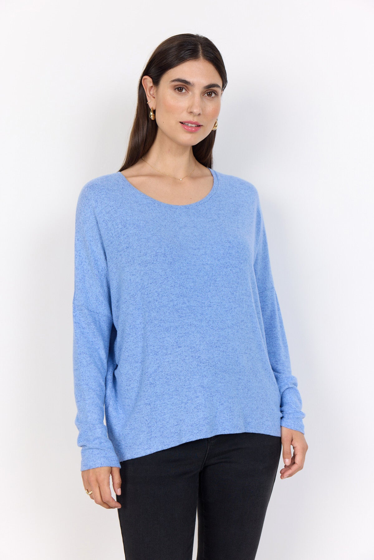SC-BIARA 1 Blouse Lichtblauw