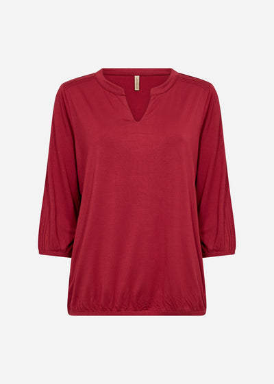 SC-MARICA 338 Blouse Donkerrood