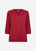 SC-MARICA 338 Blouse Donkerrood