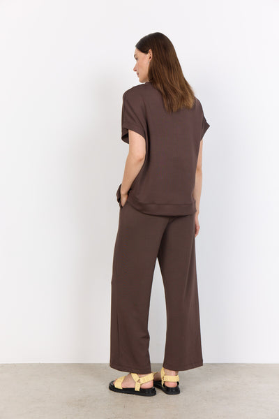 SC-BANU 245 Blouse Donkerbruin