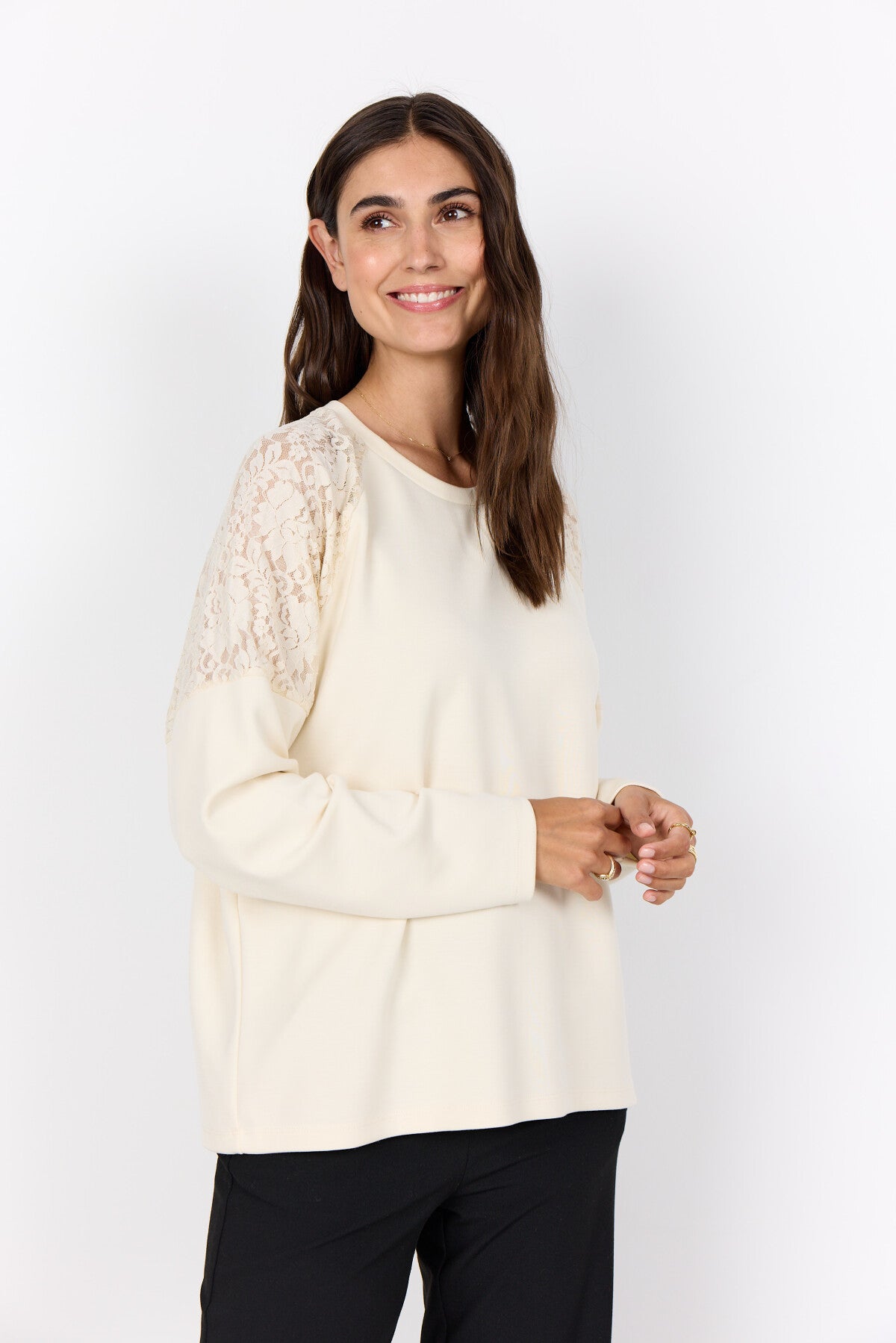 SC-BANU 257 Sweatshirt Crème